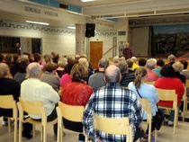 Liitosta oli Erkki Partanen kerhossa 30.10.2012.
kuva IN