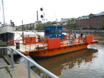 Föriajelu Aurajoella.