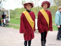 Lakeijat aikamatkoilla.
kuva SS